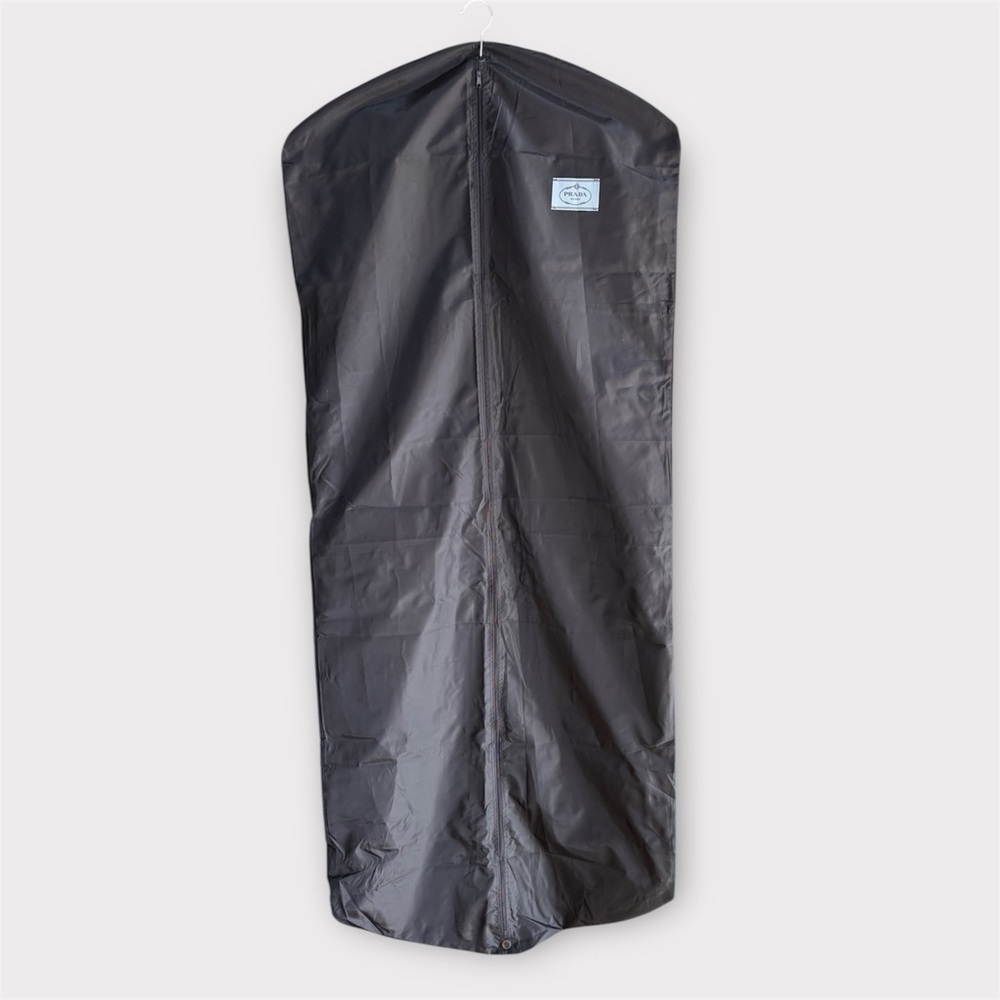 PRADA Garment Bag – Navy Nylon Travel Cover | Excellent Condition